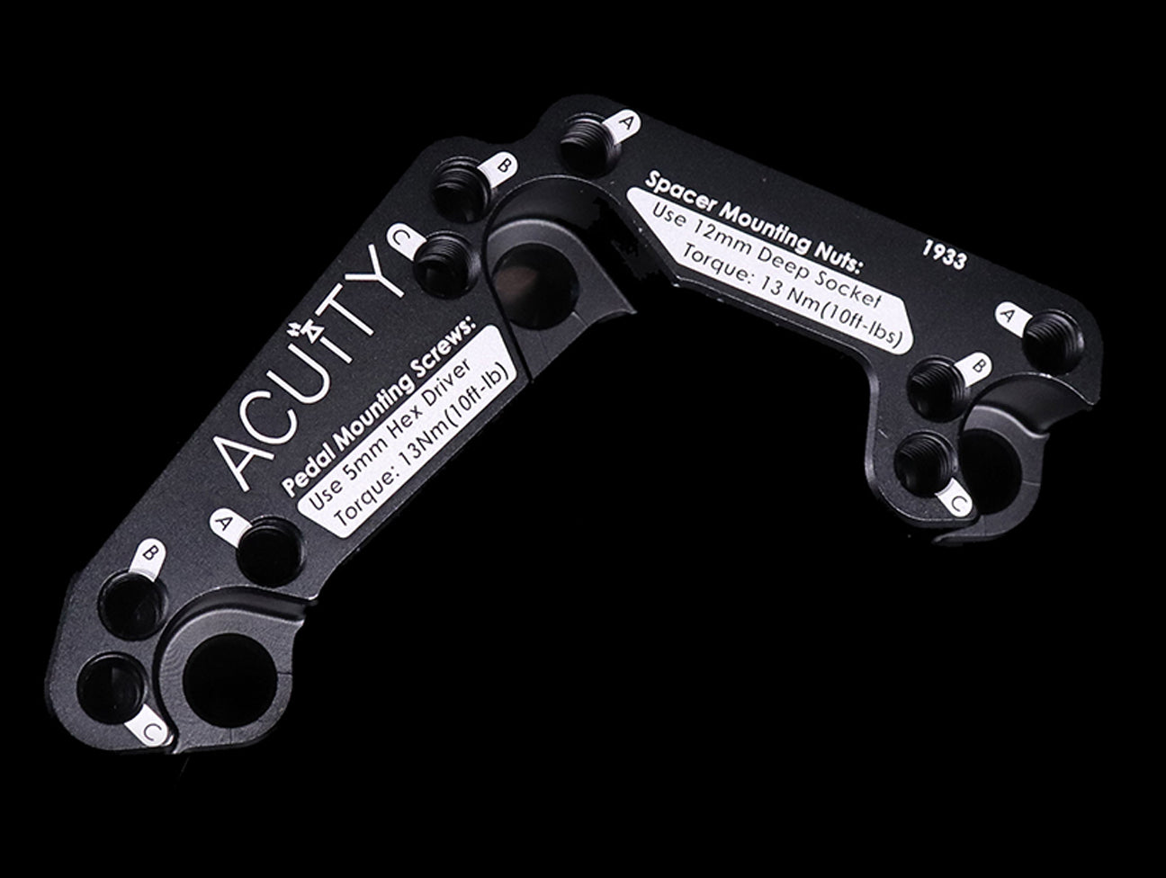 Acuity Throttle Pedal Spacer (RHD) - 17-21 Civic Type R FK8 / 14-17 Fit