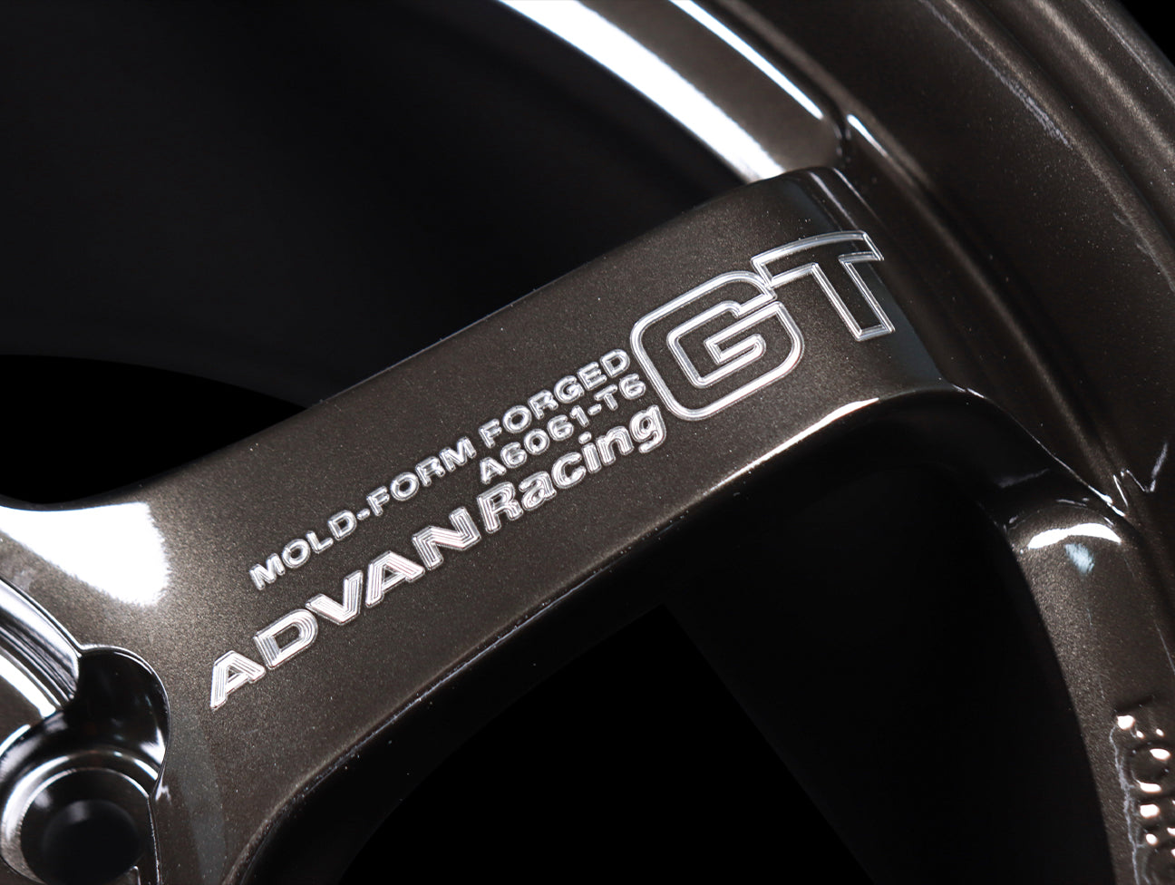 Advan Racing GT Premium Wheels - Smoked Black / 18x9.5 / 5x120 / +38