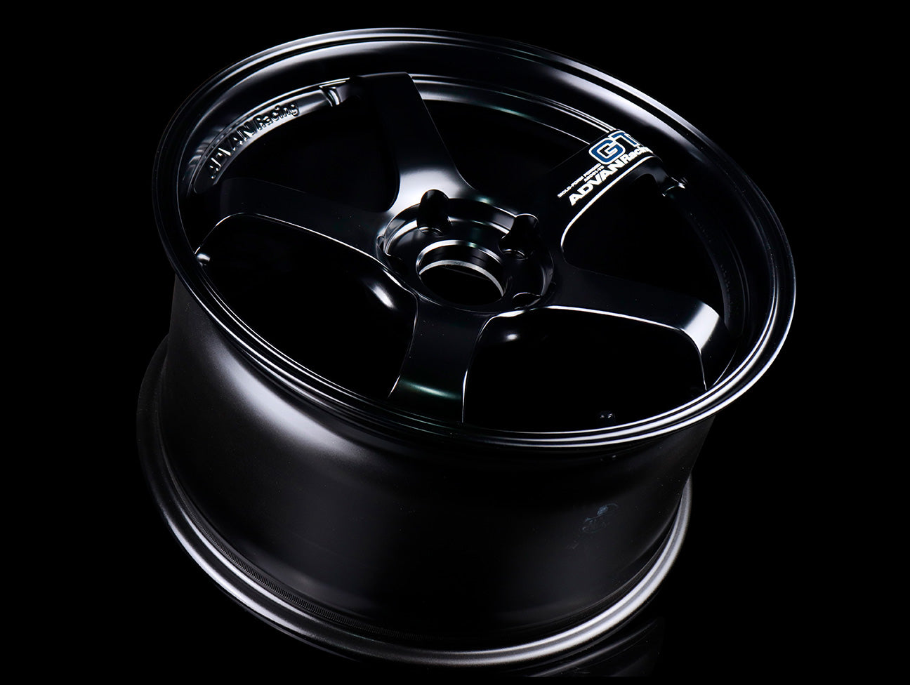 Advan Racing GT Wheels - Semi Gloss Black / 18x9.5 / 5x120 / +35