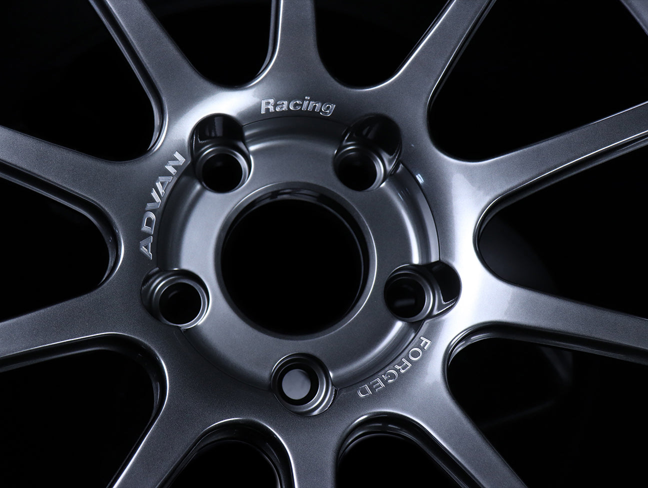 Advan Racing RS-DF Progressive Wheels - Machine Hyper Black / 19x9.5 / 5x120 / +35