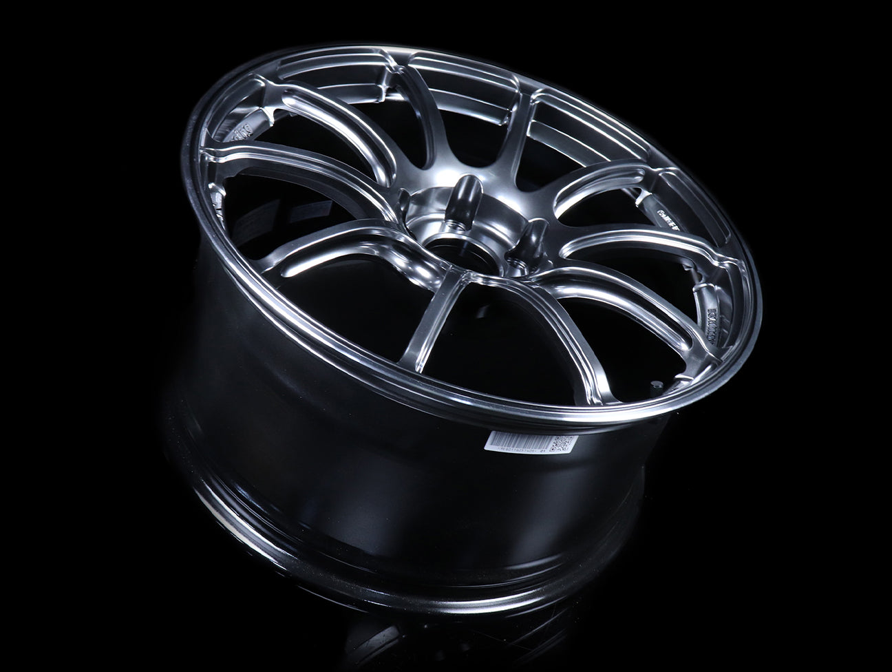 Advan Racing RZII Wheels - Hyper Black / 19x9.5 / 5x120 / +35