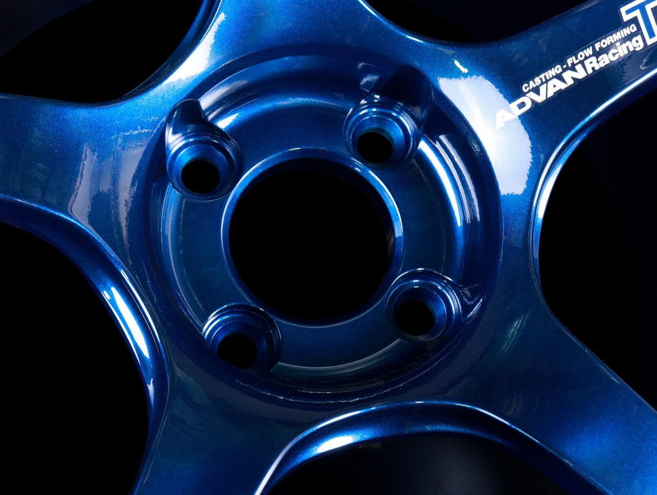 Advan Racing TC4 Wheels - Indigo Blue 15x8 / 4x100 / +35