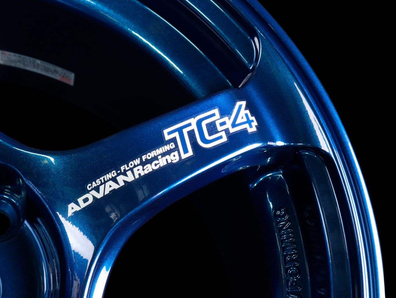 Advan Racing TC4 Wheels - Indigo Blue 15x8 / 4x100 / +35