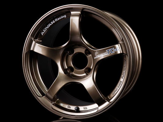 Advan Racing TC4 Wheels - Umber Bronze  15x8 / 4x100 / +35