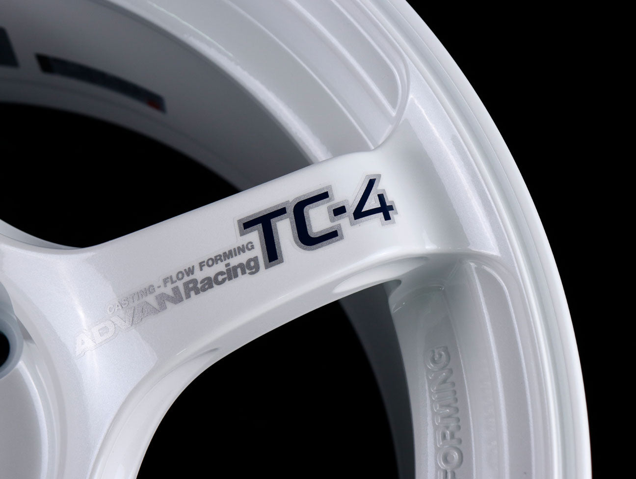 Advan Racing TC4 Wheels - White 15x8 / 4x100 / +35