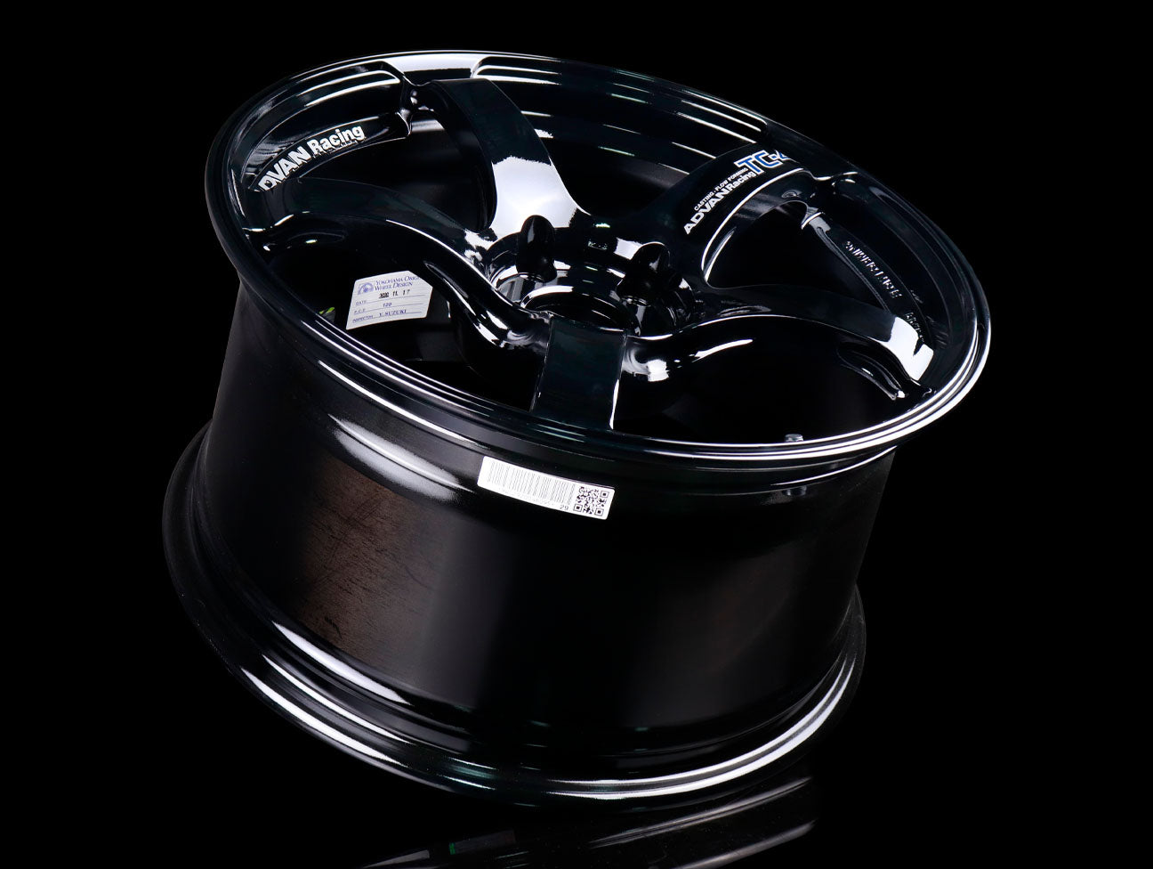 Advan Racing TC4 Wheels - Gloss Black / 18x9.5 / 5x120 / +38