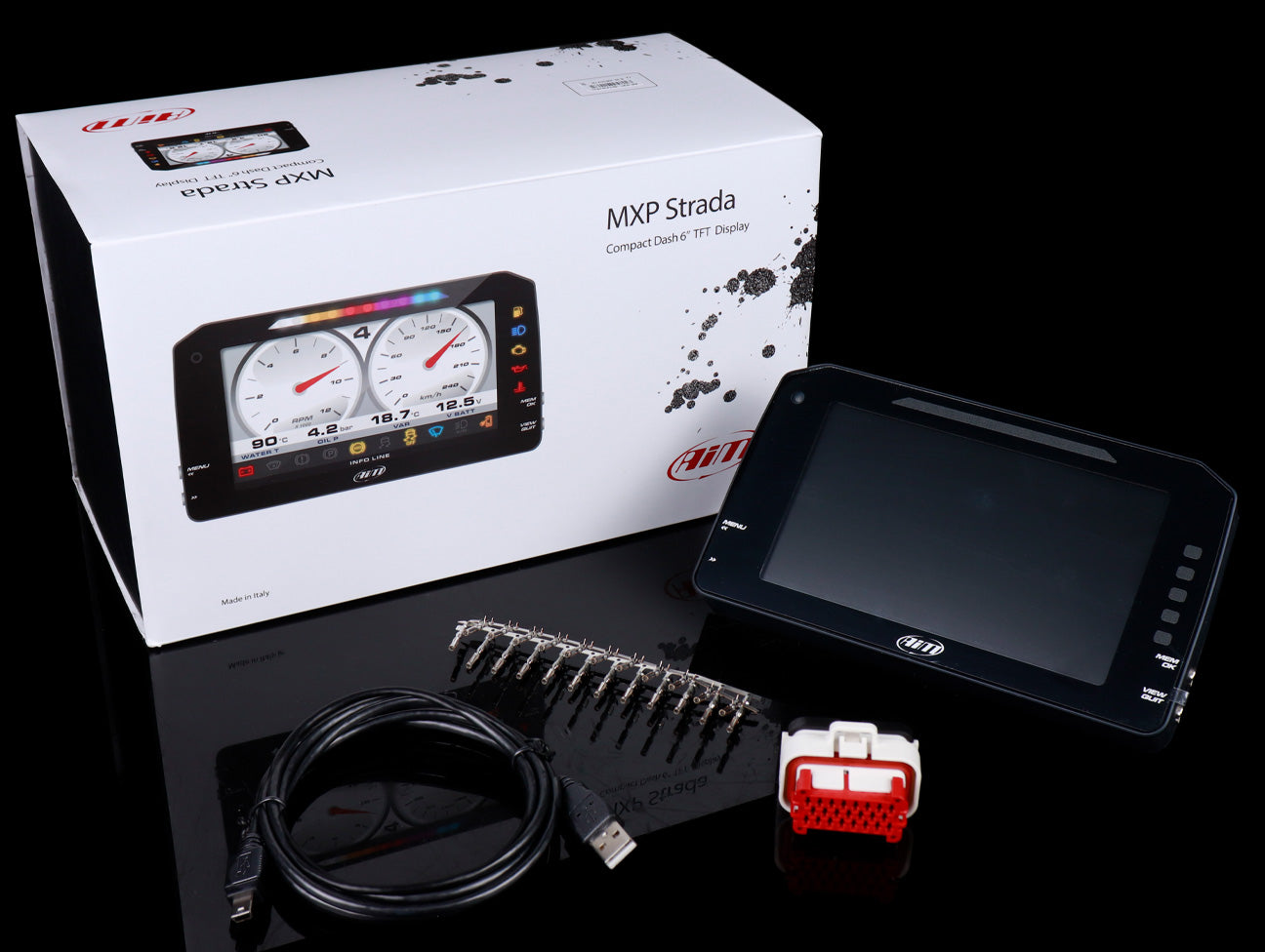 AiM Sports MXP Strada 6" Dash Display