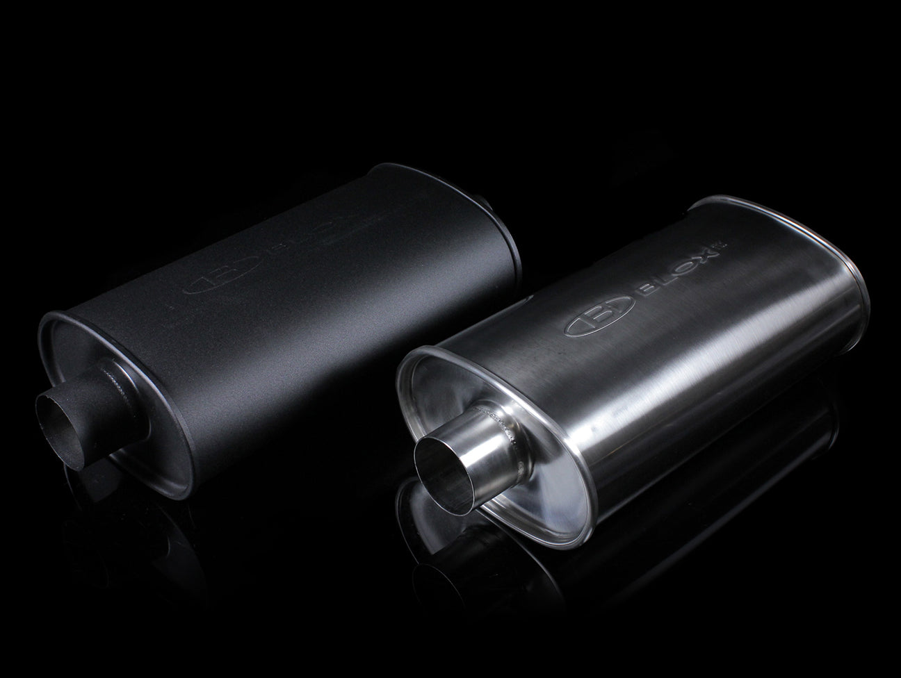 Blox SL Sport Universal Muffler w/Double Wall Tip