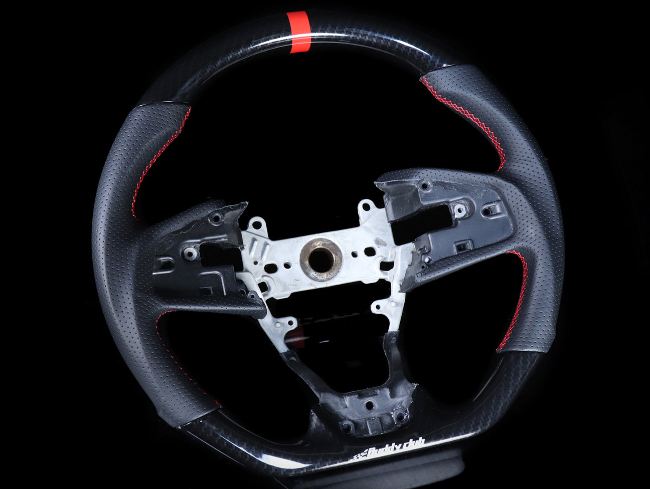 Buddy Club Racing Spec Carbon Steering Wheel - 2016+ Civic / 2017+ Civic Type-R FK8