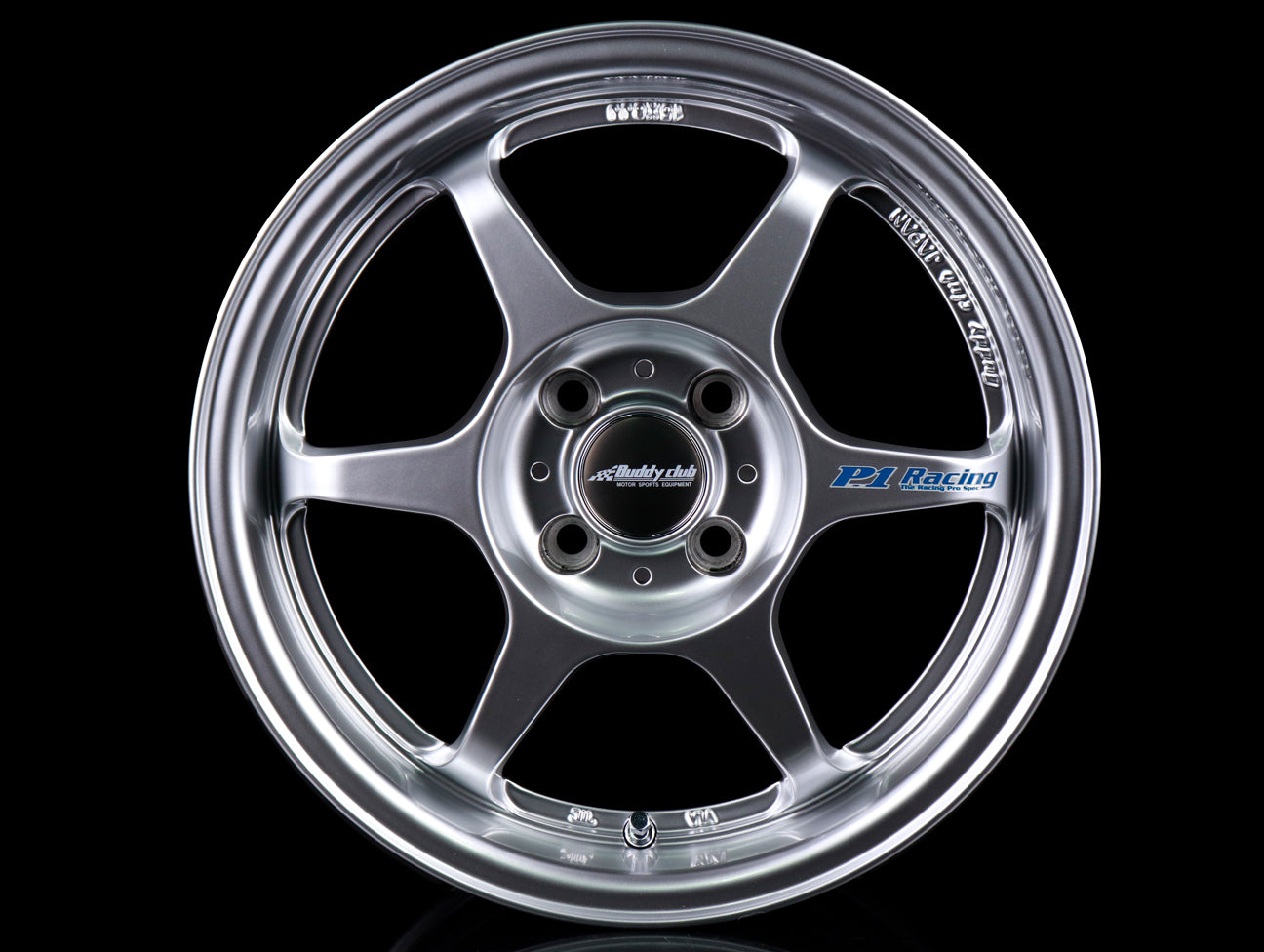 Buddy Club SF Wheels - Bright Silver 15x8 / 4x100 / +32