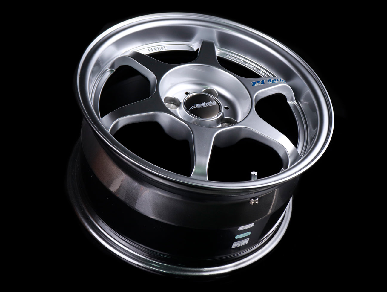 Buddy Club SF Wheels - Bright Silver 15x8 / 4x100 / +32