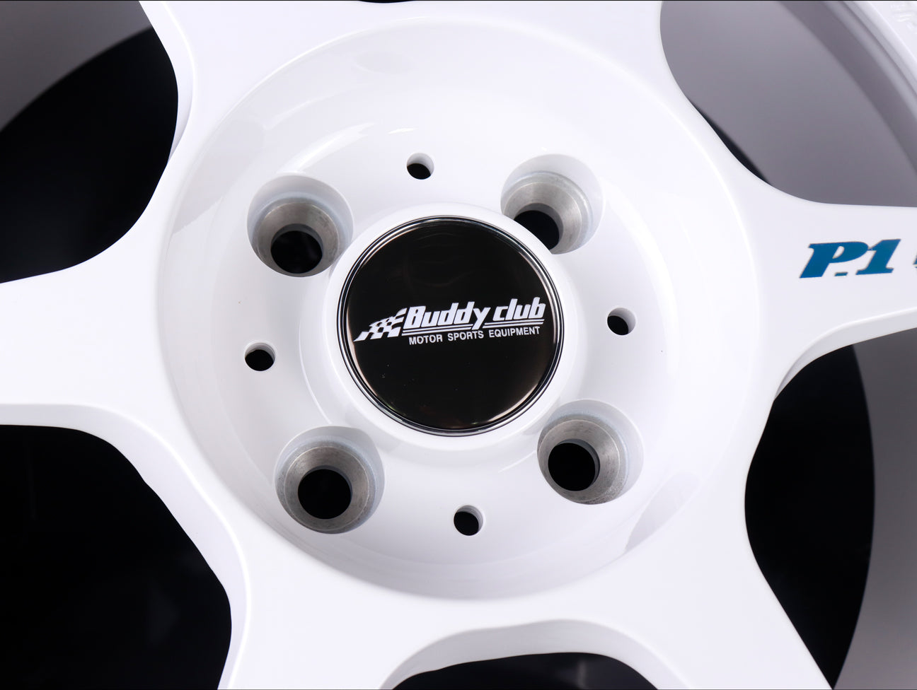 Buddy Club SF Wheels - Champ White 15x8 / 4x100 / +32