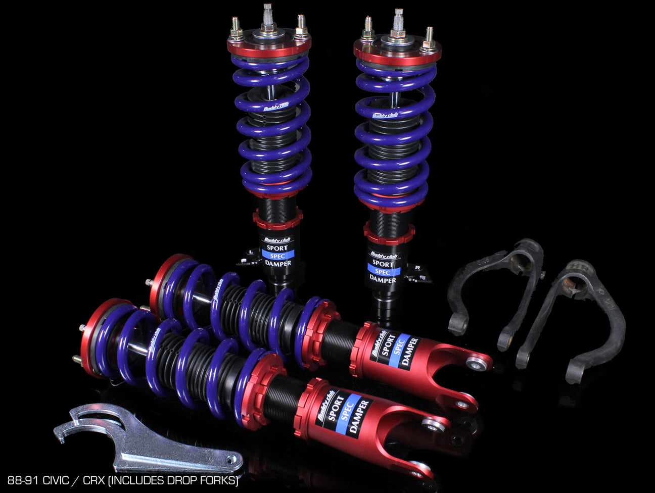 Buddy Club Sport Spec Coilovers - Honda