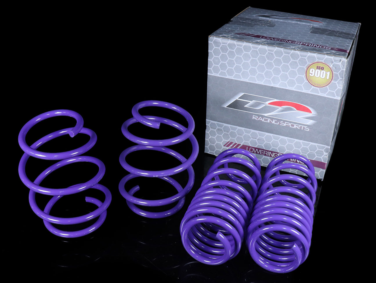 D2 Racing Lowering Springs - 2016+ Civic