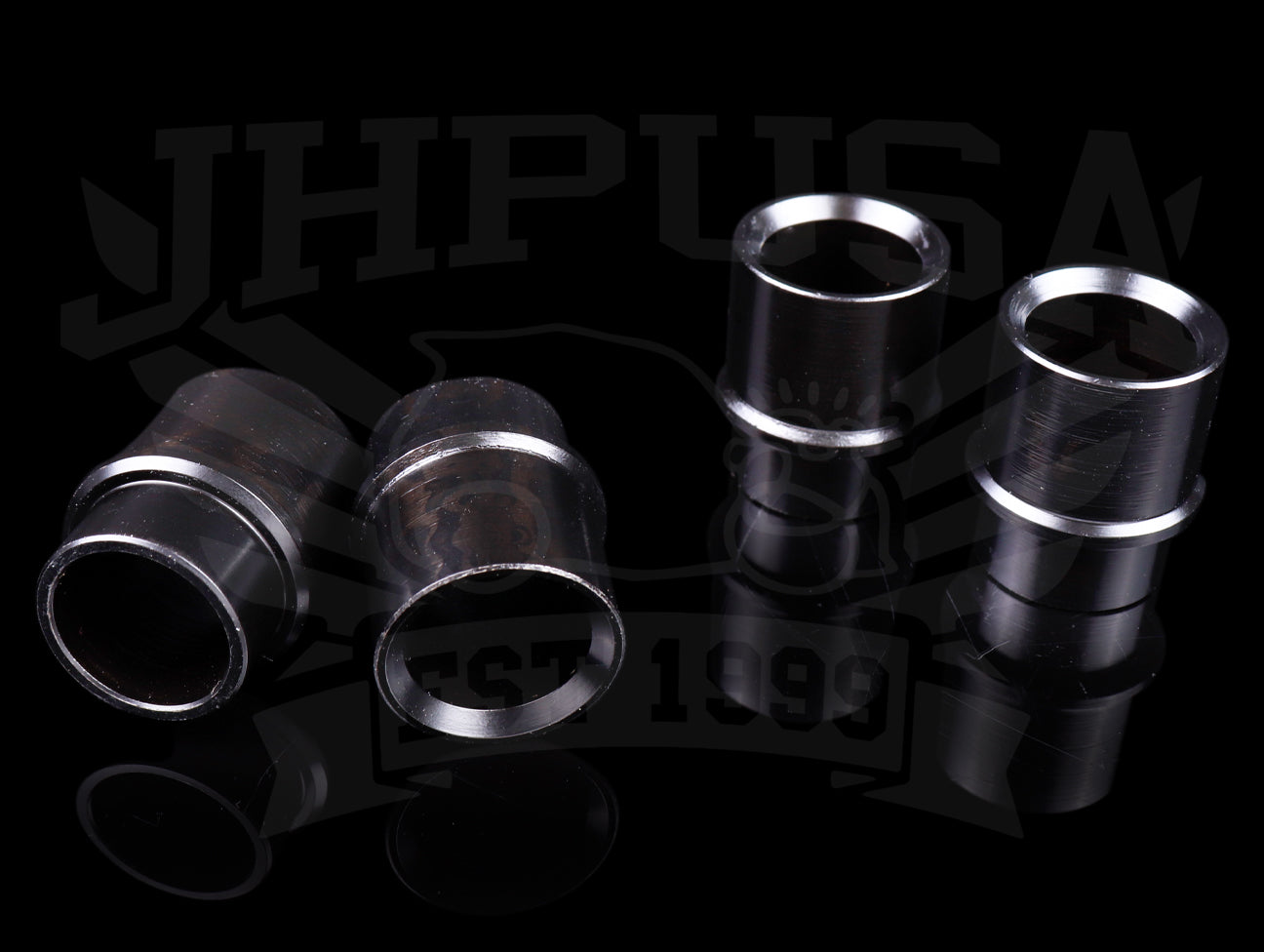 Skunk2 Spherical Billet Front Compliance Brackets - 96-00 Civic - Clear