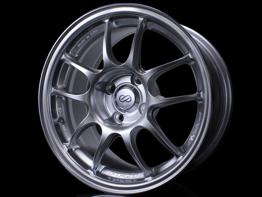 Enkei PF01 Wheels - Sparkle Silver 15x8 / 4x100 / +35