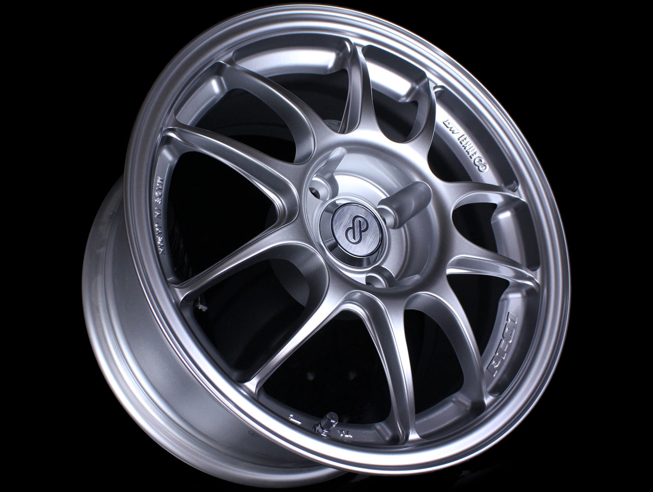 Enkei PF01 Wheels - Sparkle Silver 15x8 / 4x100 / +35