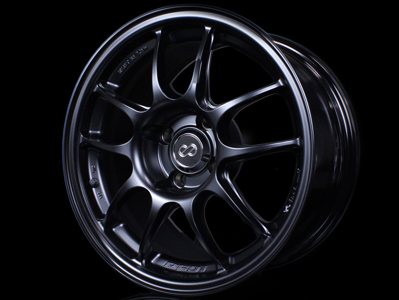 Enkei PF01 Wheels - Matte Black 15x8 / 4x100 / +35