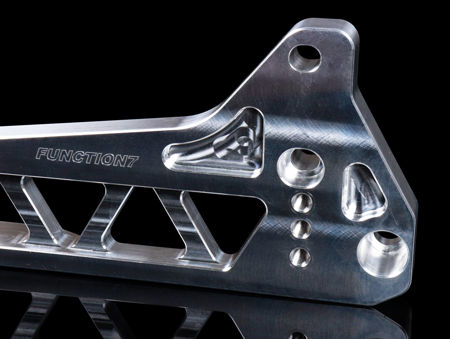 Function7 Rear Billet Subframe Brace - 92-95 Civic / 94-01 Integra