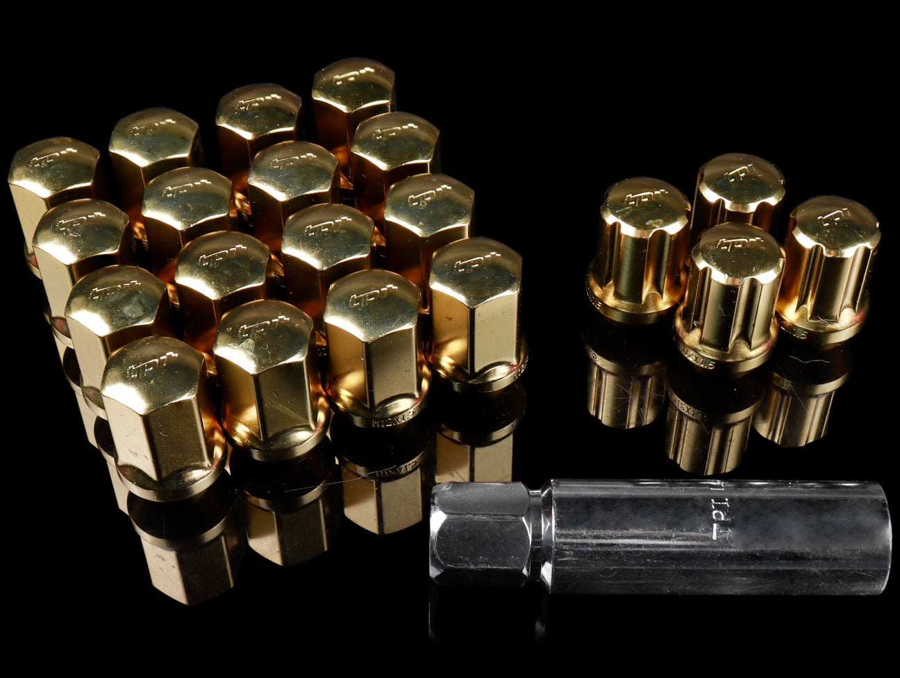 Function & Form Steel Lug Nuts w/ Locks