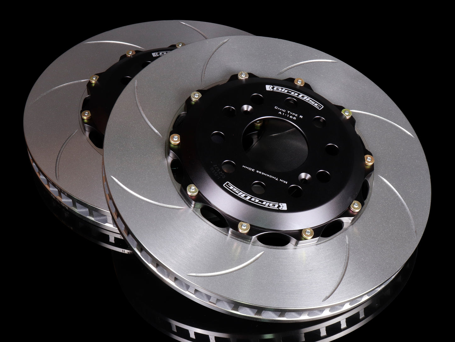 Girodisc Front 2-piece Rotors - 17-21 Civic Type R (FK8) / 22+ Civic Type R (FL5)