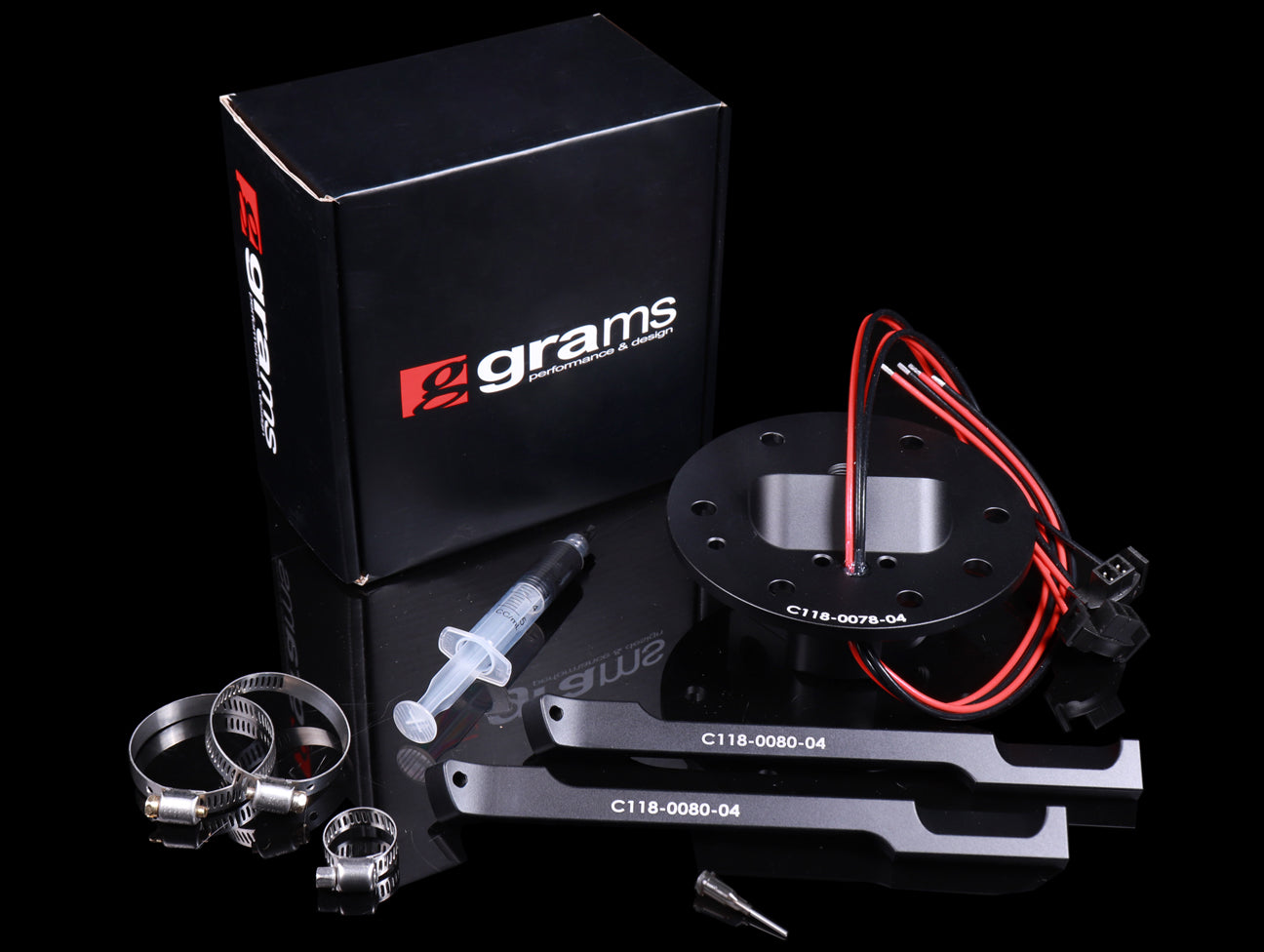 Grams Dual In-Tank Fuel Pump Hanger - 92-00 Civic / 94-01 Integra