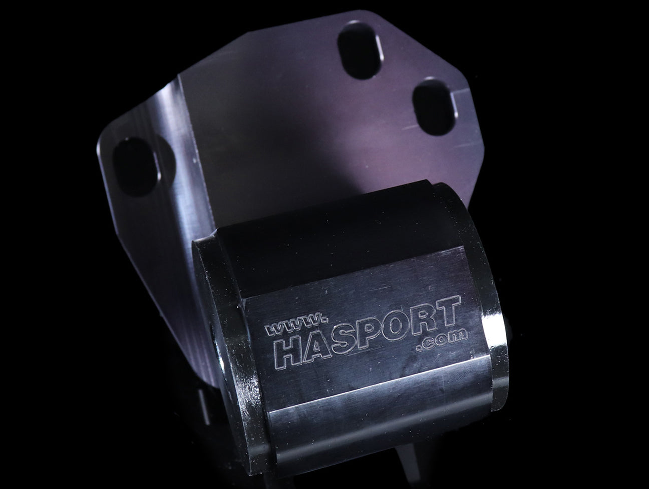 Hasport Billet Black AT to MT Trans Mount - 94-01 Integra