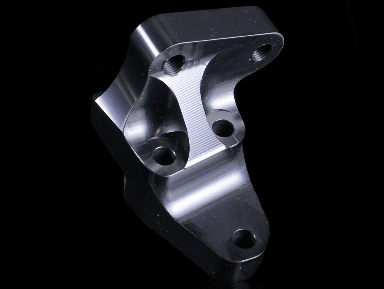 Hasport Billet Black Post Mount - 92-00 Civic