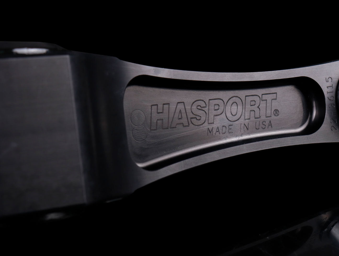 Hasport Black Billet Rear Engine Mount - 2016-21 Civic (ALL)