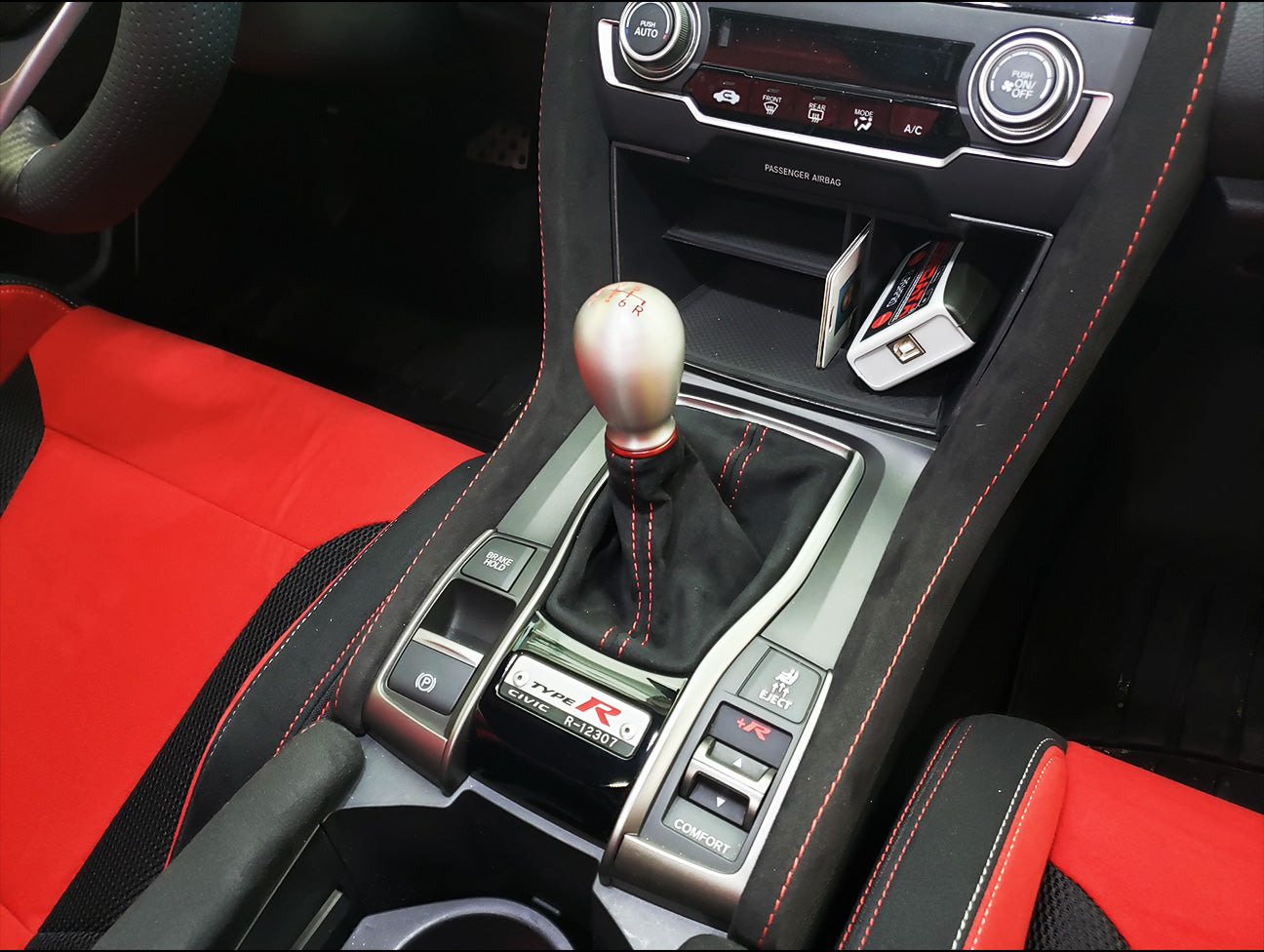 Honda 2020 Civic Type R FK8 Panel Assembly with Shift Boot