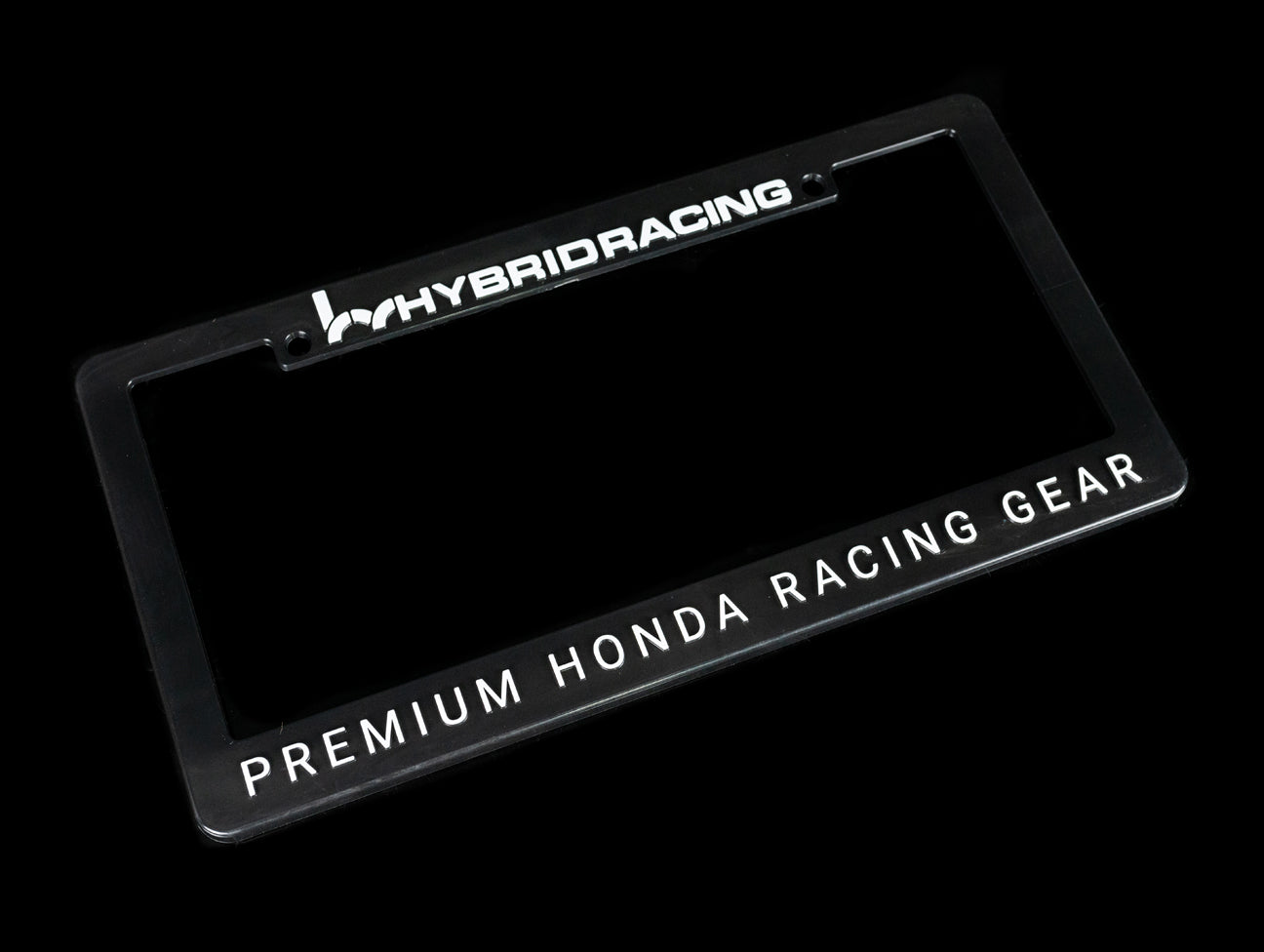 Hybrid Racing License Plate Frame