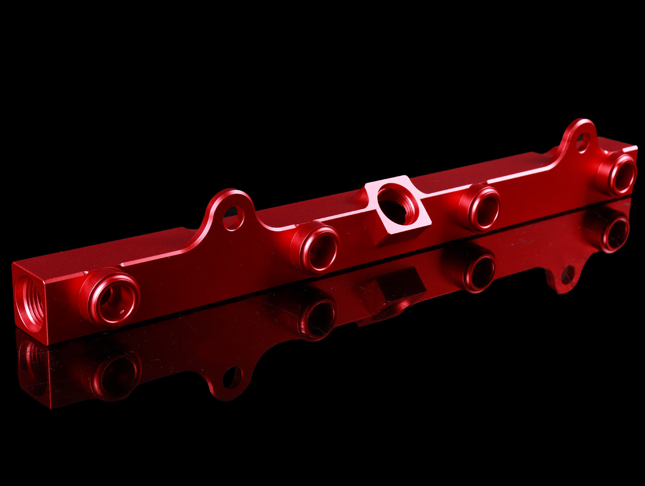 Hybrid Racing High Flow Red Fuel Rail - K-Series