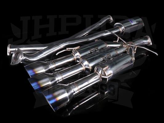 Invidia Gemini Cat-Back Exhaust w/Ti Burnt Tips  - 2017-21 Civic SI Sedan