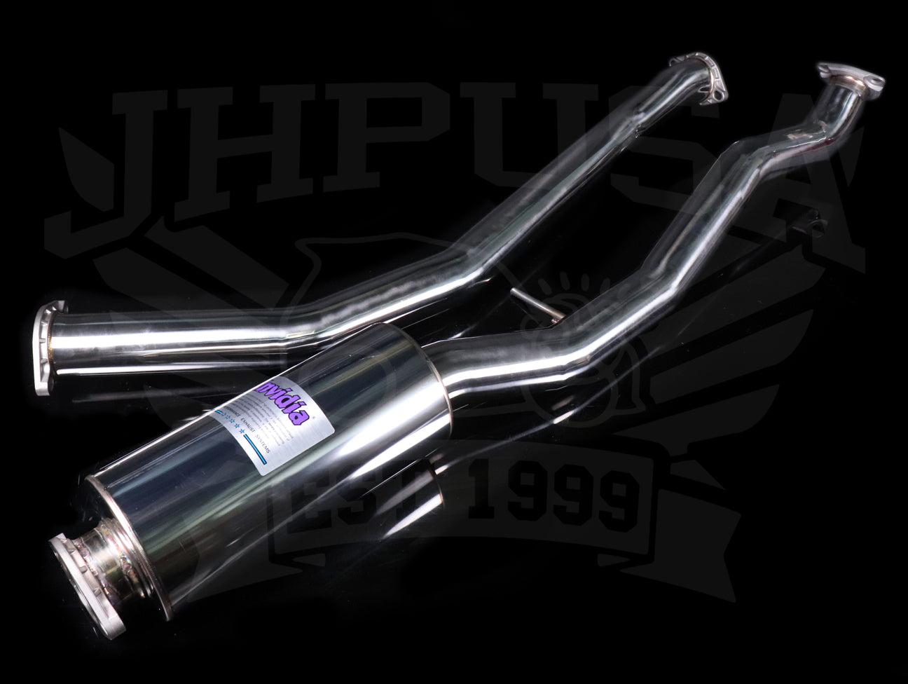 Invidia Gemini Cat-Back Exhaust w/Ti Burnt Tips - 2017-21 Civic SI Sedan