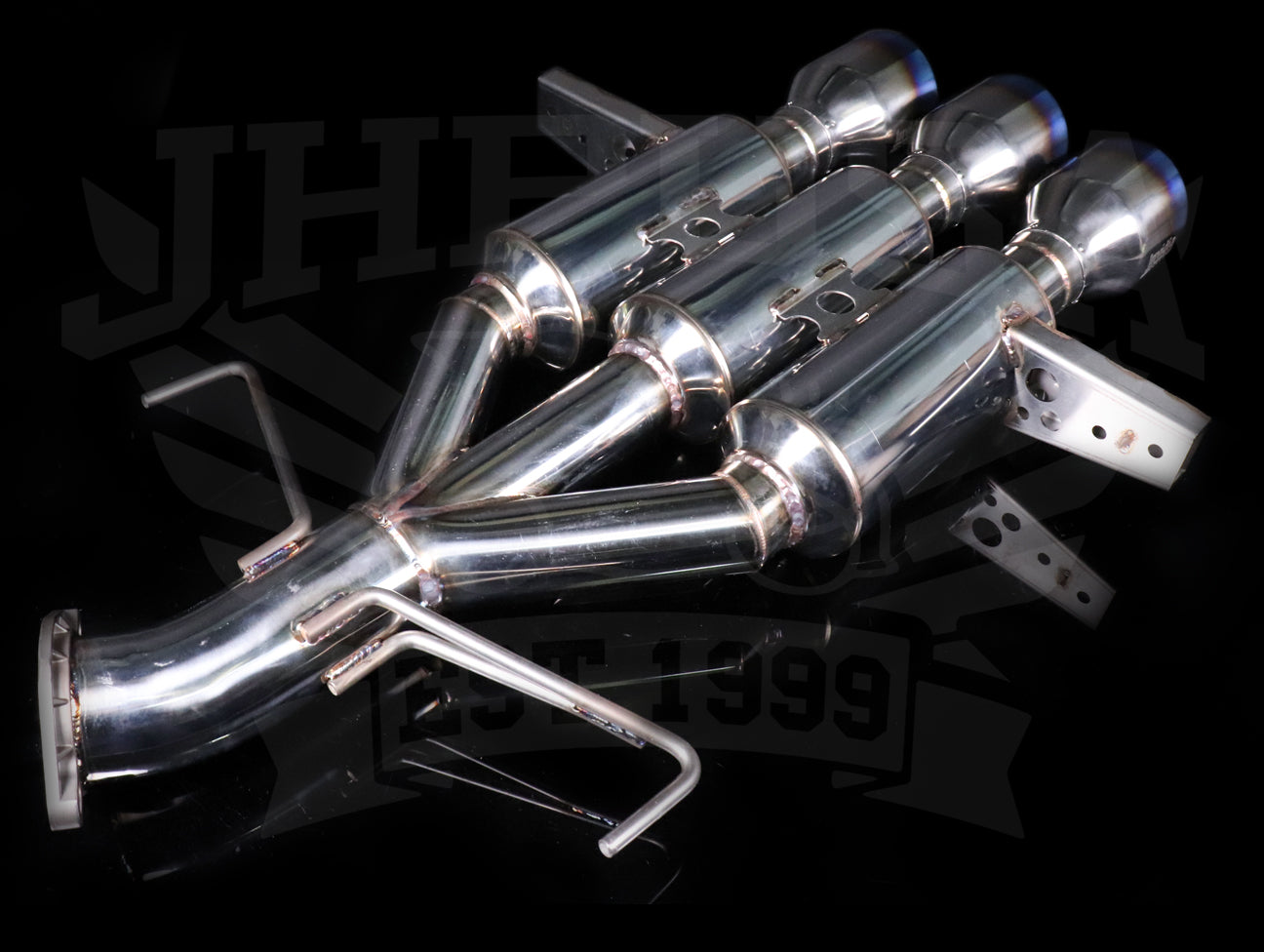 Invidia Gemini Cat-Back Exhaust w/Ti Burnt Tips - 2017+ Civic Type-R