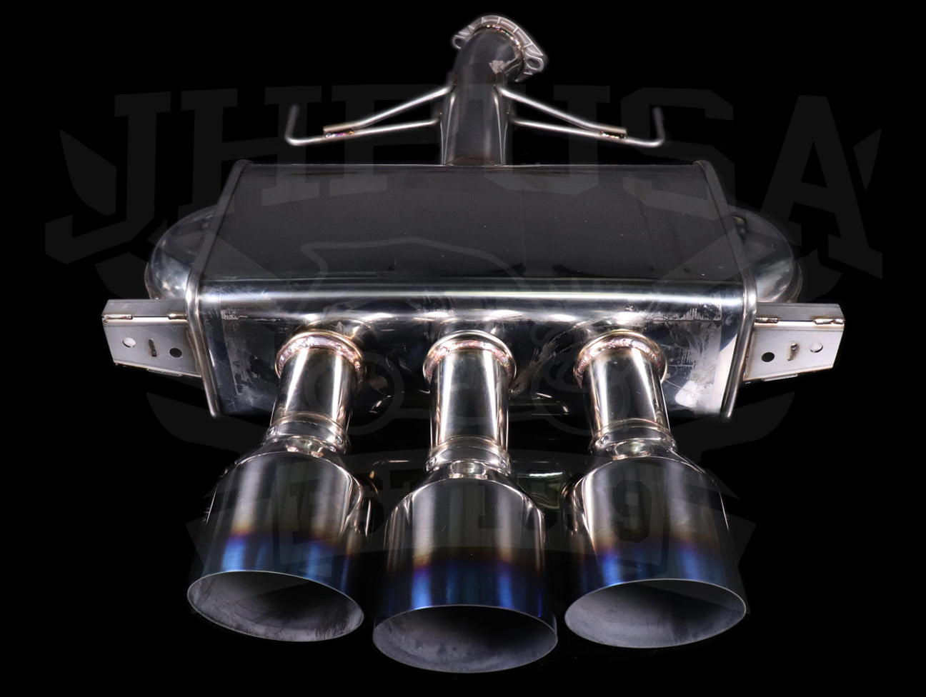 Invidia Gemini Q300 Cat-Back Exhaust w/Ti Burnt Tips - 2017-21 Civic Type-R