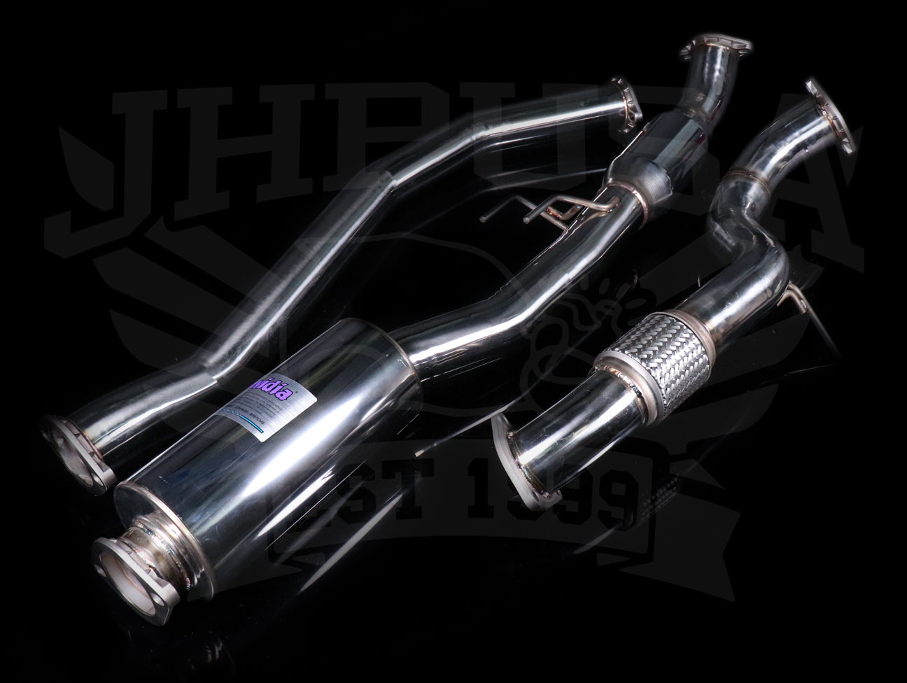 Invidia Gemini Q300 Cat-Back Exhaust w/Ti Burnt Tips - 2017-21 Civic Type-R