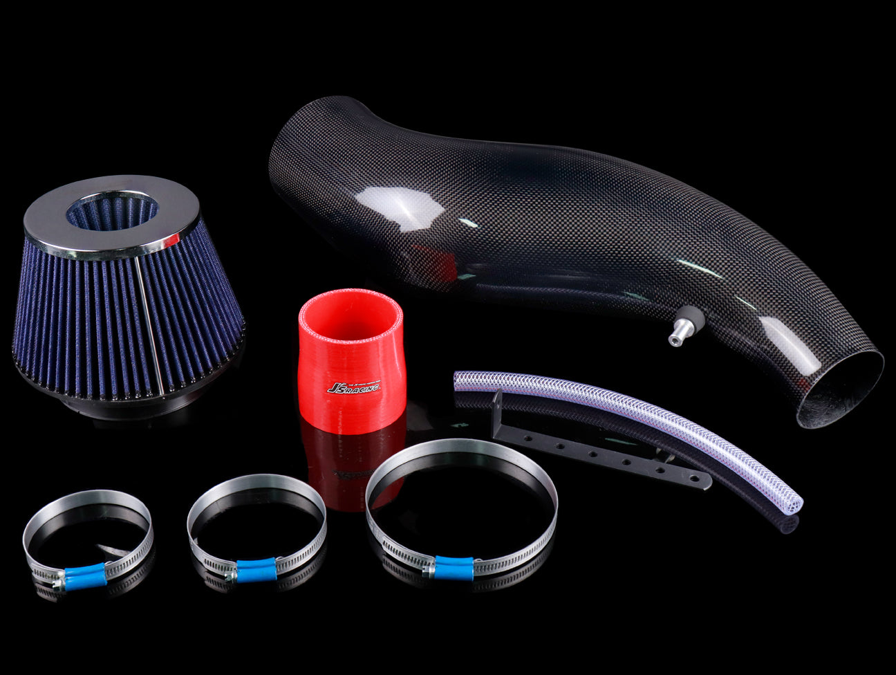 J's Racing Tsuchinoko Air Intake System Carbon Fiber