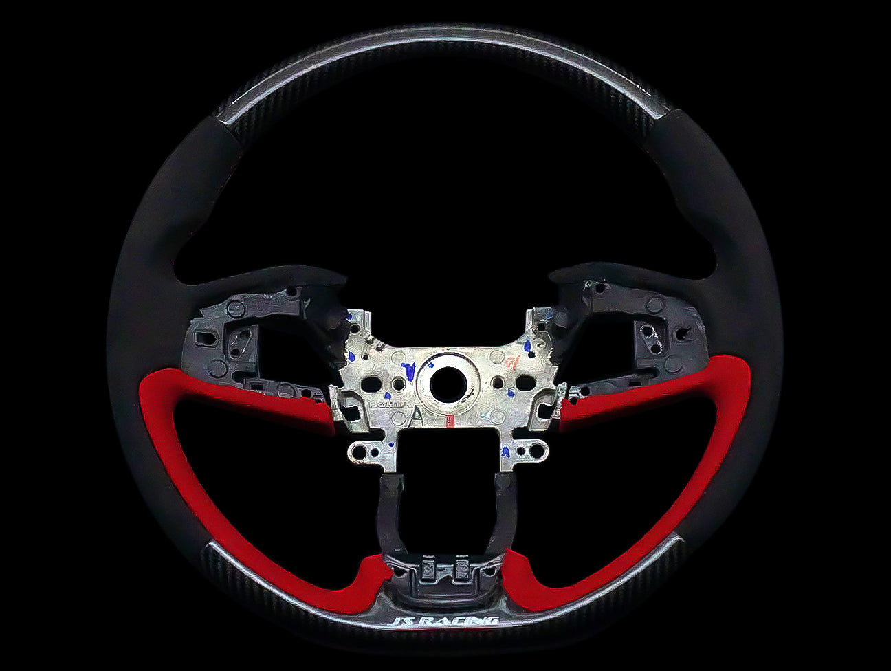 J's Racing Sport Steering Wheel - 17-21 Civic Type R (FK8)