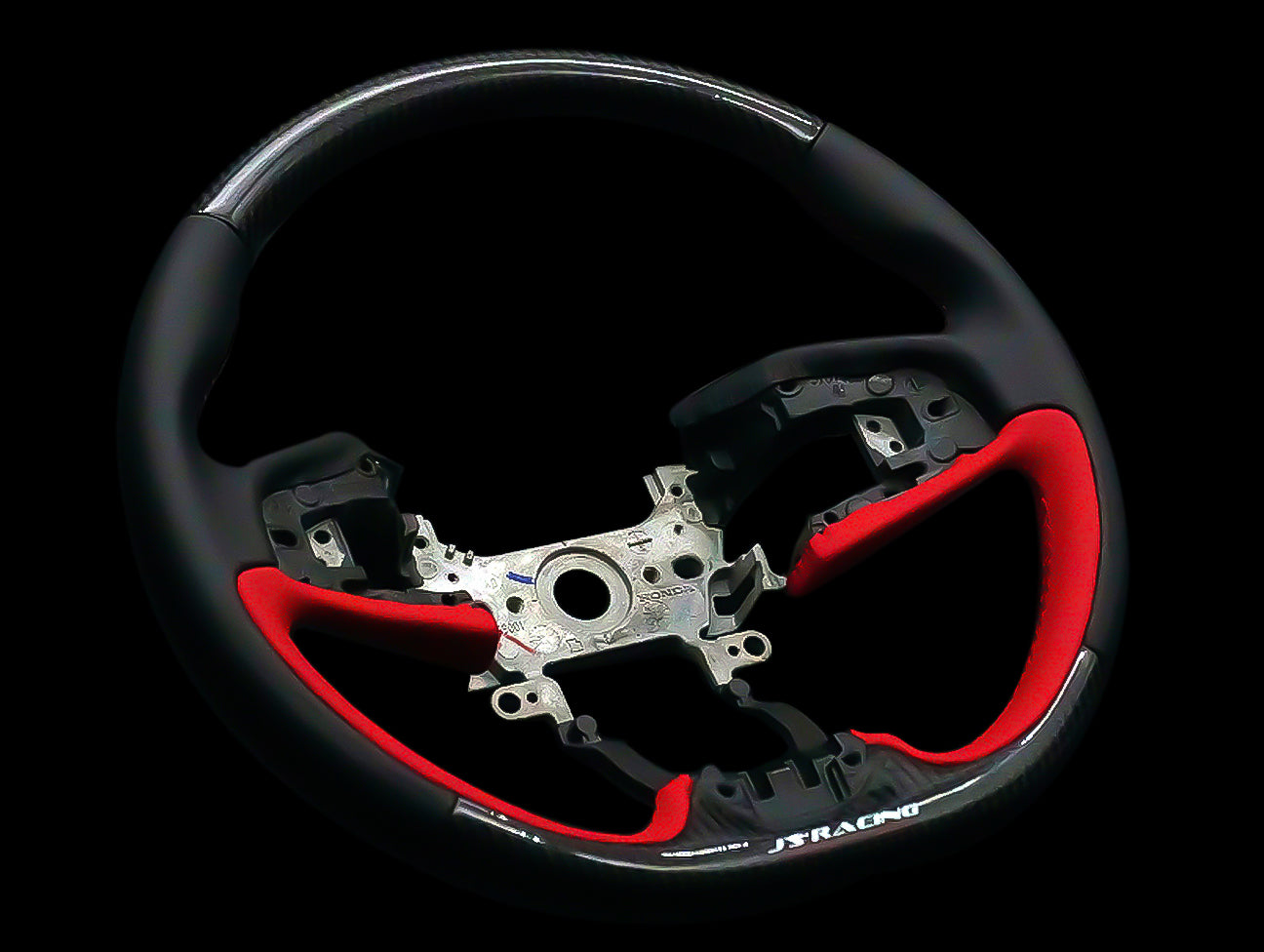 J's Racing Sport Steering Wheel - 2017+ Civic Type R (FK8)