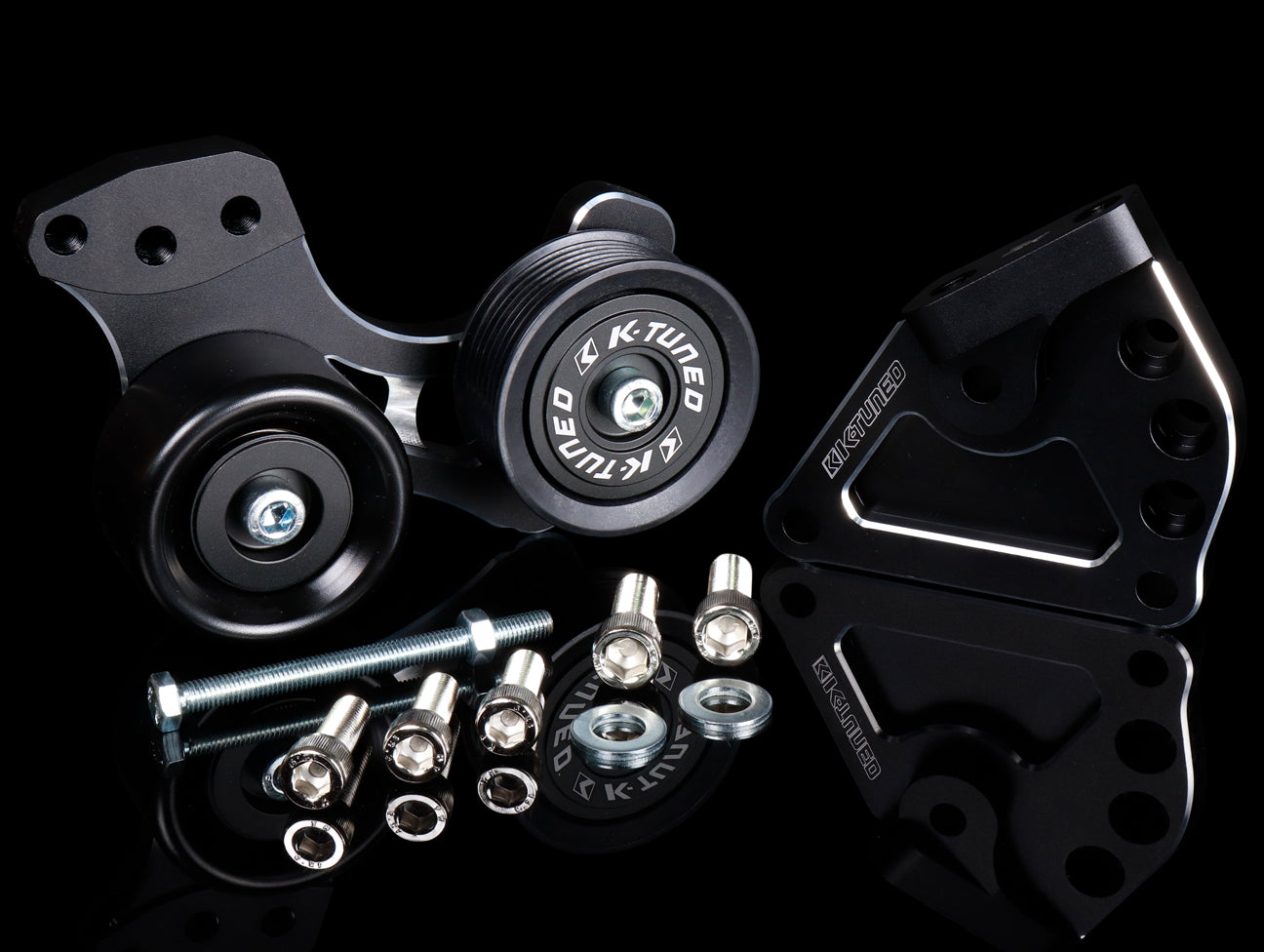 K-Tuned K-Series Side Mount Pulley Kit