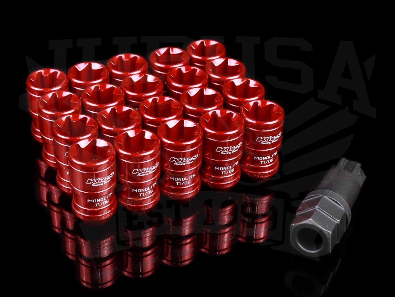 Project Kics Monolith T1/06 Lug Nut Set - 12x1.50