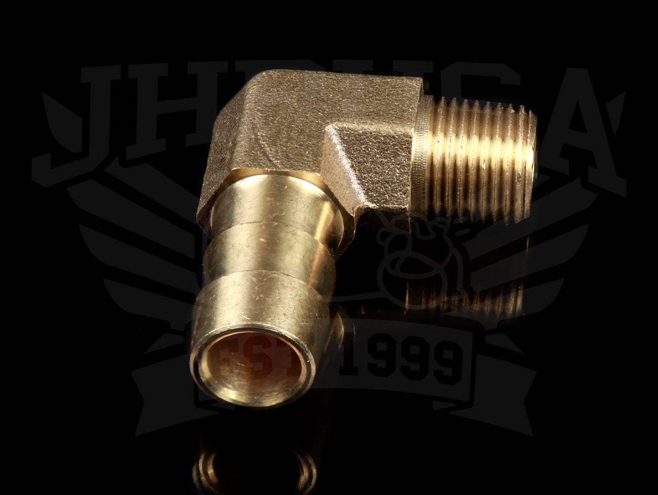 K-Tuned 1/8NPT to 3/8mm Brass Barb Fitting