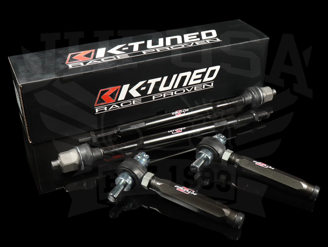 K-Tuned Spherical Tie Rod Set - 01-05 Civic / 02-06 RSX