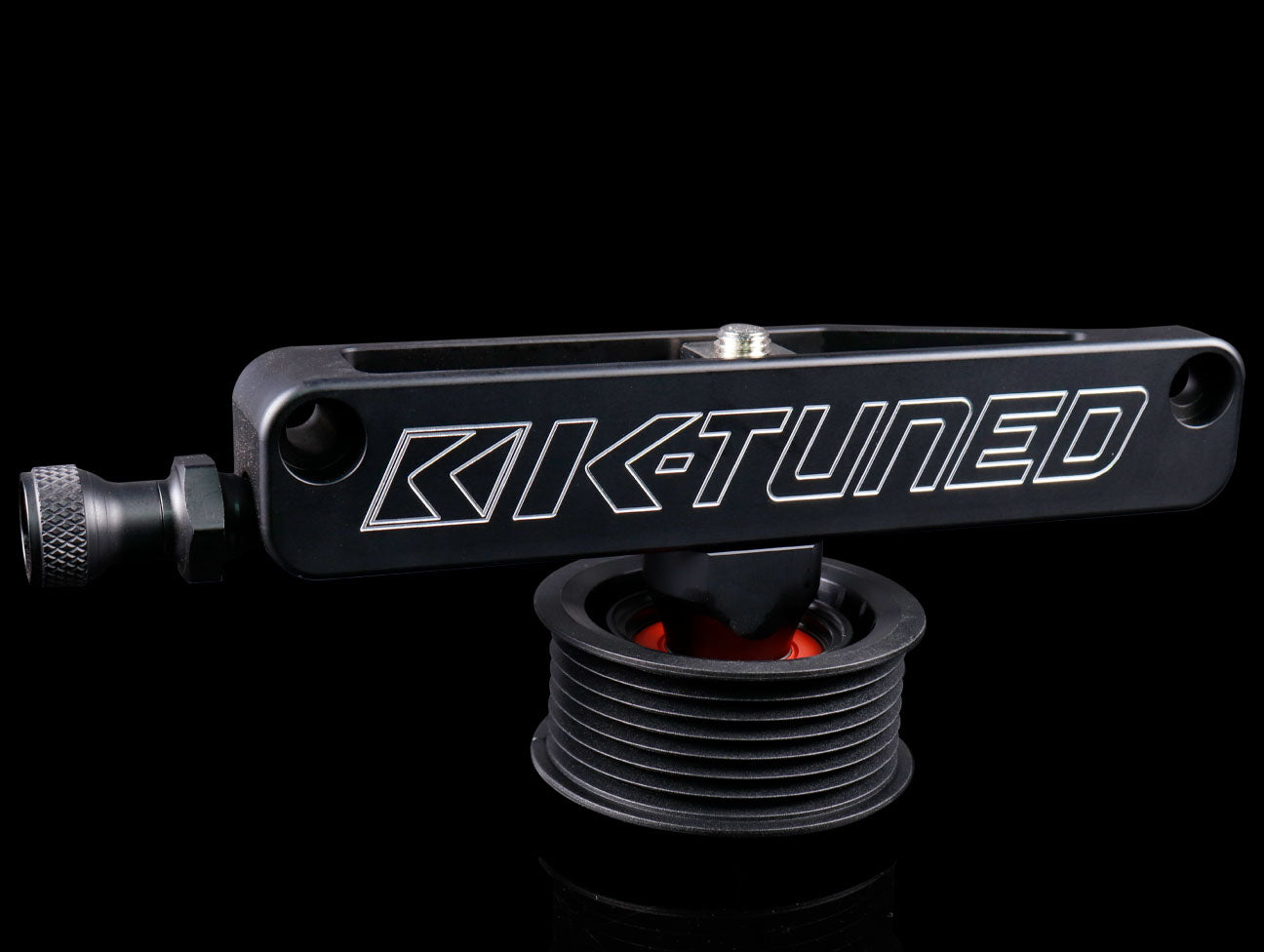 K-Tuned A/C & P/S Eliminator Black Pulley Kit - K-series