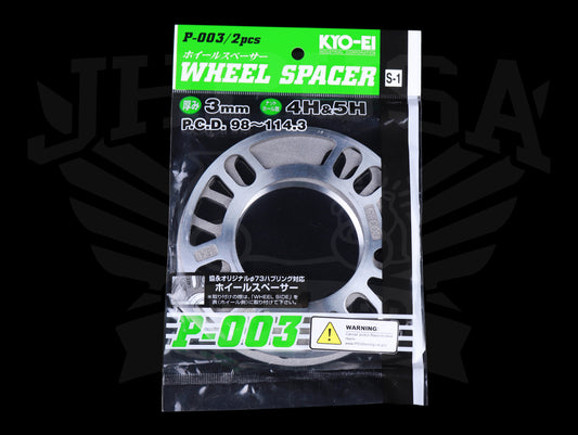 Project Kics Universal Spacers - 3mm