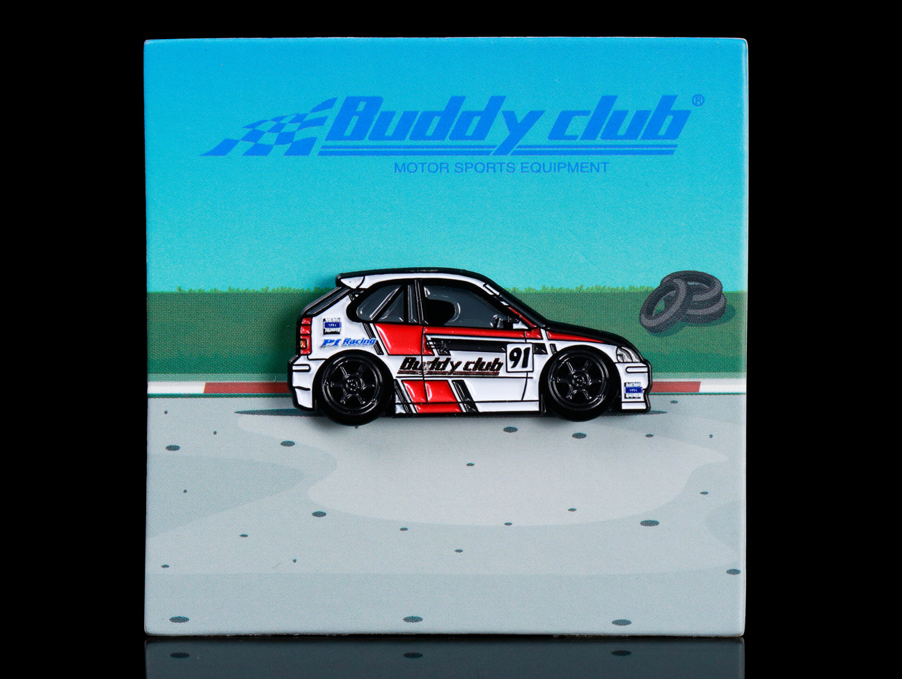 Buddy Club x Leen Customs Lapel Pin