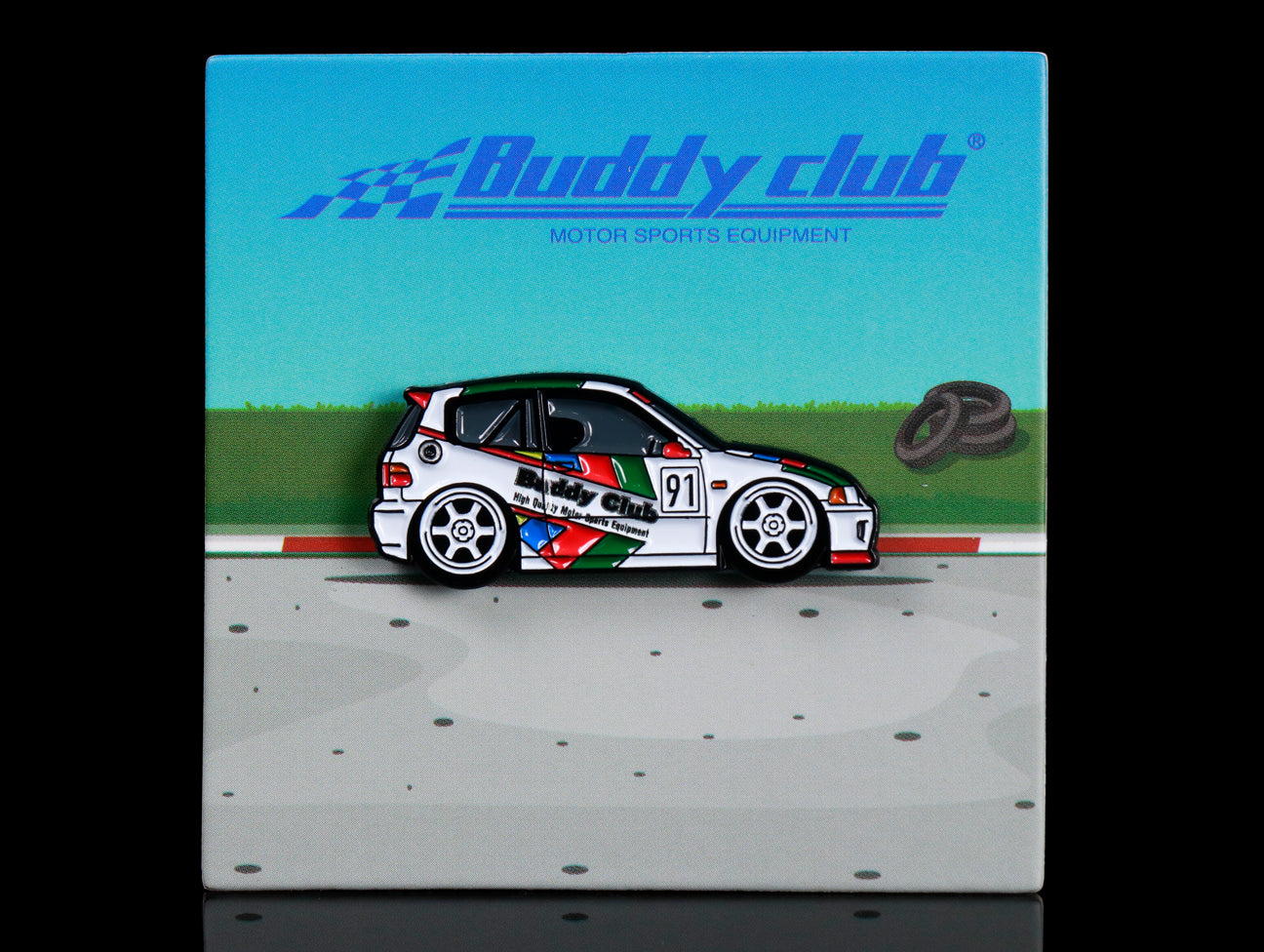 Buddy Club x Leen Customs Lapel Pin