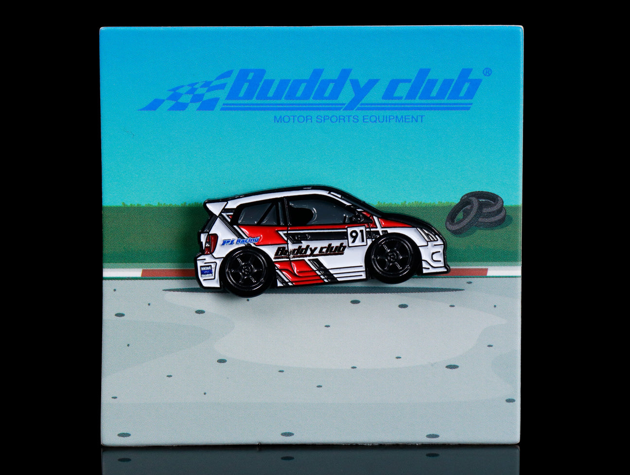Buddy Club x Leen Customs Lapel Pin
