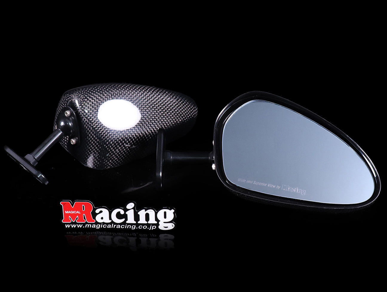 Magical Racing RR Carbon Mirrors - Type 2